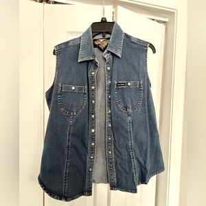 Woman’s Harley Davidson vest